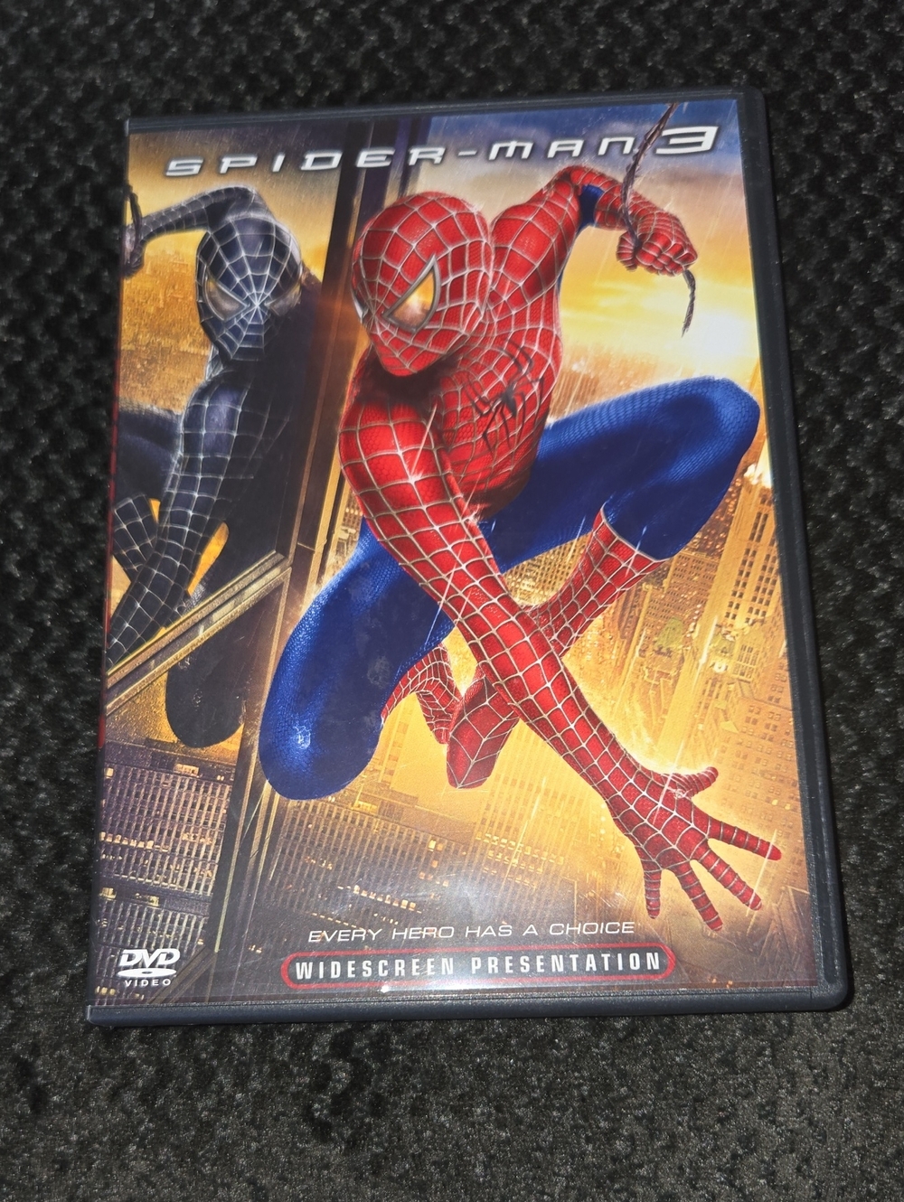Spider-Man 3 (DVD) - Red/Blue Cover